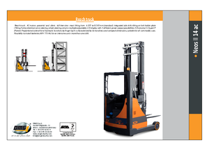 Schubstapler Elektro OMG Neos II 14 AC 