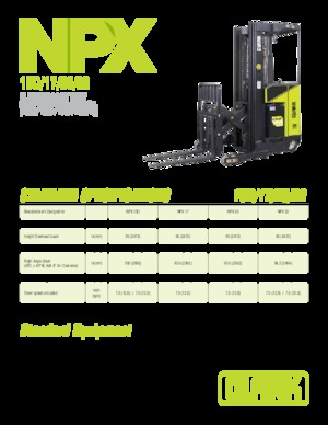 Schubstapler Elektro Clark NPX 15D