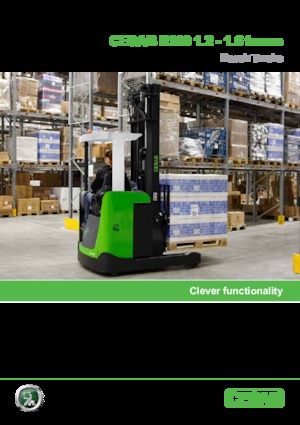 Schubstapler Elektro Cesab R 114