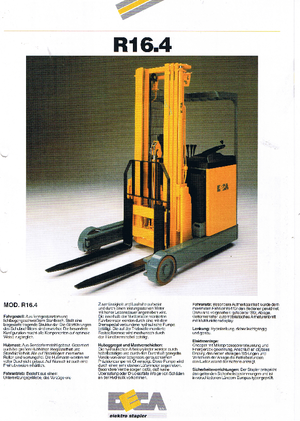 Schubstapler Elektro Deca R 16.4