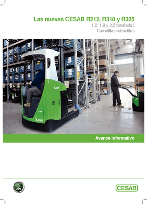 Schubstapler Elektro Cesab R 318