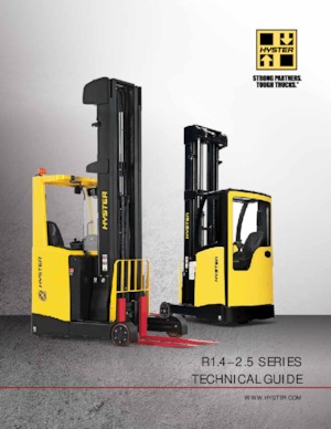 Schubstapler Elektro Hyster R 2.5