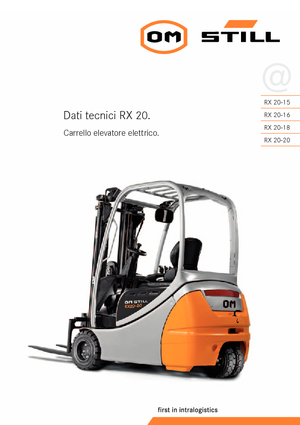 Frontstapler Elektro Still RX 20-20 P