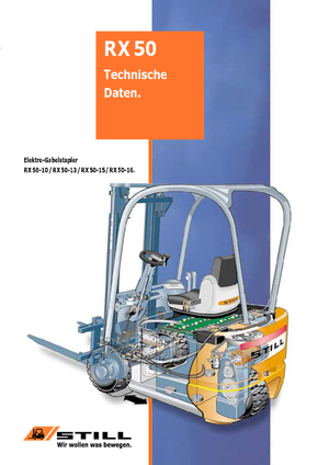 Frontstapler Elektro Still RX 50-10