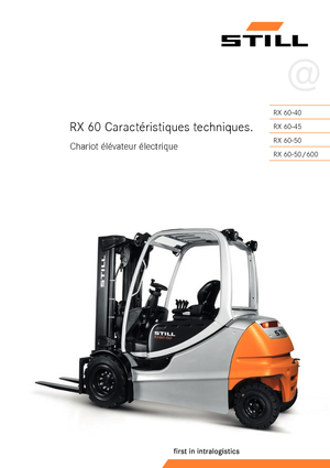 Frontstapler Elektro Still RX 60-50