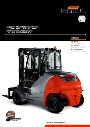 Frontstapler Elektro Still RX 60-80