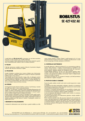 Frontstapler Elektro Nuova Detas SE 432 AC