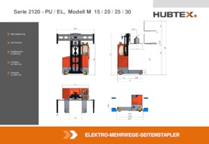 Seitenstapler Elektro Hubtex M 30
