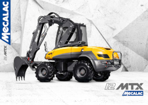 Elektro Mobilbagger Mecalac e12