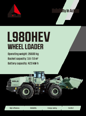 Elektro Radlader SDLG L980HEV