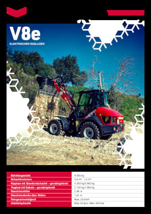 Elektro Radlader Yanmar V 8e