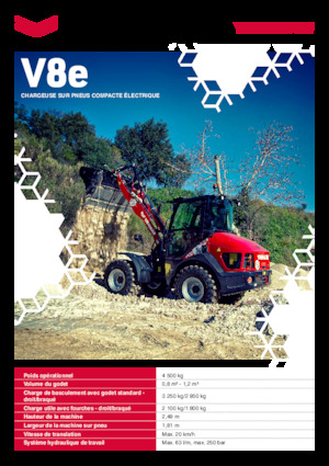 Elektro Radlader Yanmar V 8e