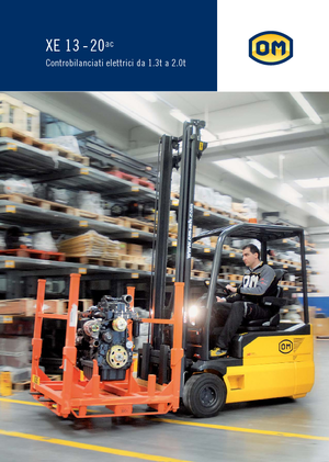 Frontstapler Elektro OM XE 15/3 ac