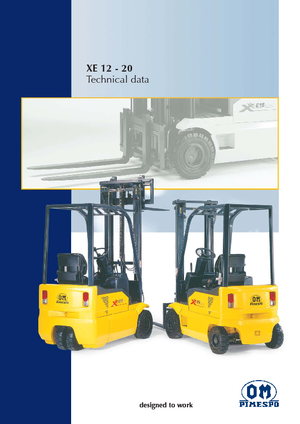 Frontstapler Elektro OM XE 15/3 ac