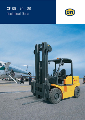 Frontstapler Elektro OM XE 80