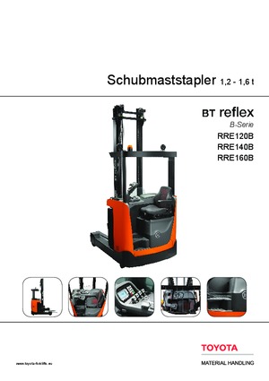 Schubstapler Elektro BT RRE 120 B 
