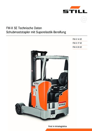 Schubstapler Elektro Still FM-SE 17