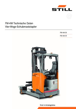 Schubstapler Elektro Still FM 4 W 20