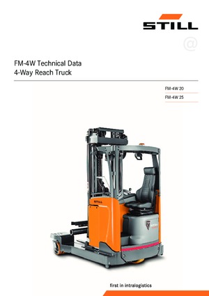 Schubstapler Elektro Still FM 4 W 20