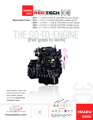 Motoren Isuzu 3CH1