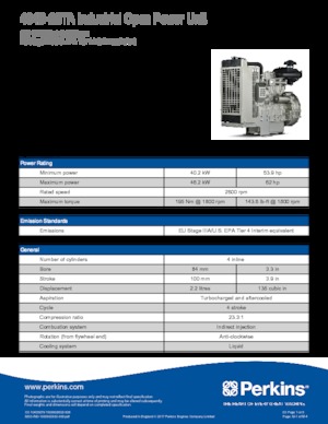 Motoren Perkins 404D-22TA
