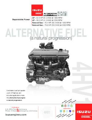 Motoren Isuzu 4HV1