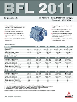 Motoren Deutz F 2 L 2011