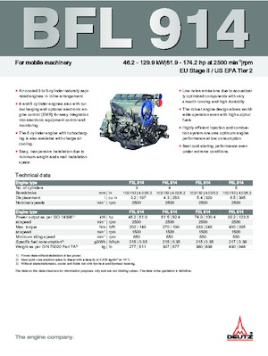 Motoren Deutz BF 6 L 914 C