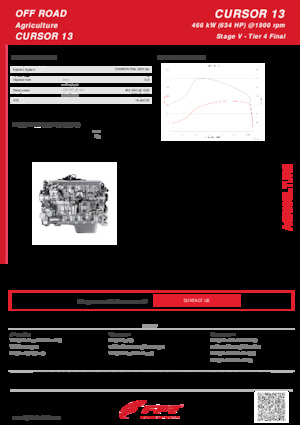 Motoren FPT Industrial Cursor13 (466 kW)