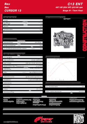 Motoren FPT Industrial Cursor13 ENT (407 kW)