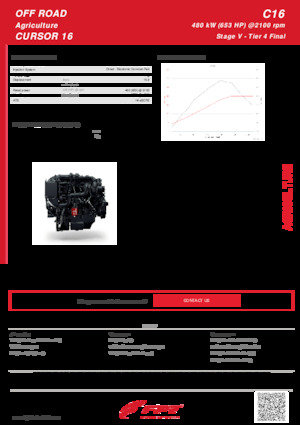 Motoren FPT Industrial Cursor16 (480 kW)
