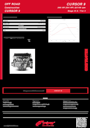 Motoren FPT Industrial Cursor9 ENT (260 kW)