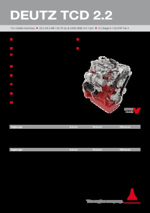 Motoren Deutz TCD 2.2 L3