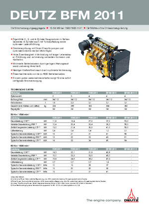 Motoren Deutz F 3 M 2011 Telco
