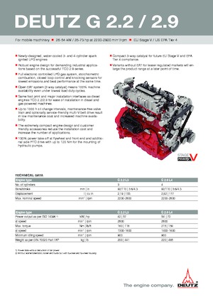 Motoren Deutz G 2.2 L3