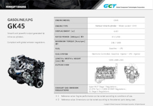 Motoren Global Component Technologies GK45