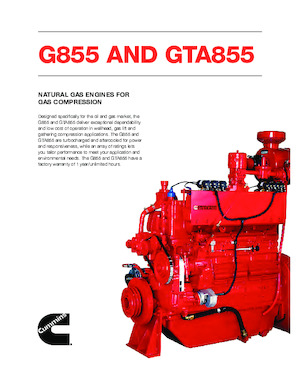 Motoren Cummins GTA855