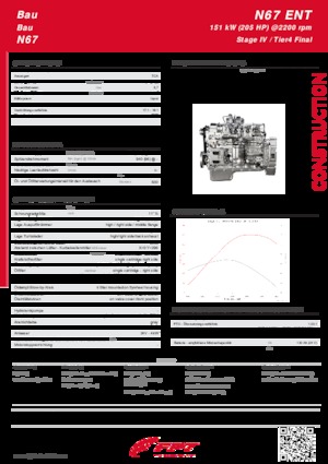 Motoren FPT Industrial N67 ENT (151 kW)
