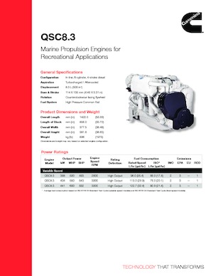 Motoren Cummins QSB8.3