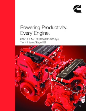Motoren Cummins QSX15