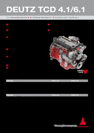 Motoren Deutz TCD 6.1 L6