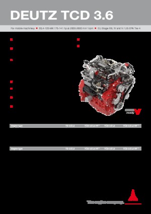 Motoren Deutz TD 3.6 L4
