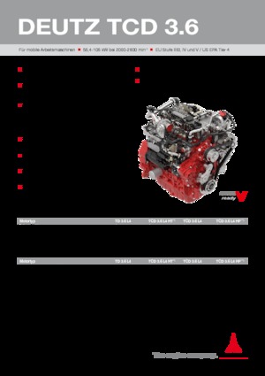 Motoren Deutz TD 3.6 L4