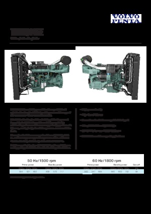 Motoren Volvo Penta TWD1644GE
