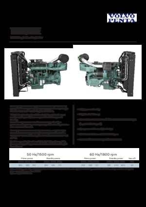 Motoren Volvo Penta TWD1645GE