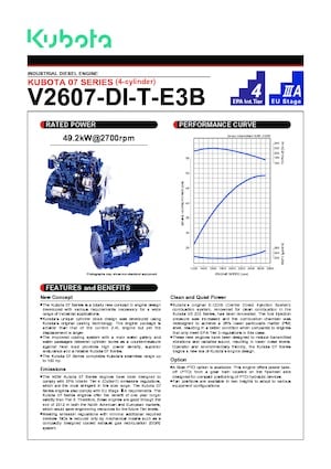 Motoren Kubota V2607-DI-T-E3B