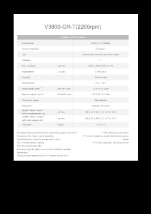 Motoren Kubota V3800-CR-T