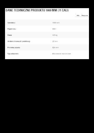 Baggerschaufel Caterpillar 1800 MM