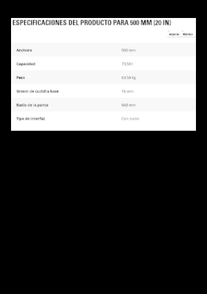 Baggerschaufel Caterpillar 500 MM