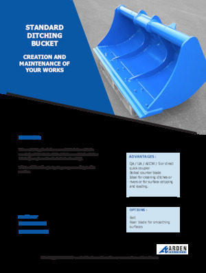 Baggerschaufel Arden C10F22